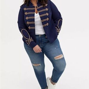 Navy Military Style Jacket